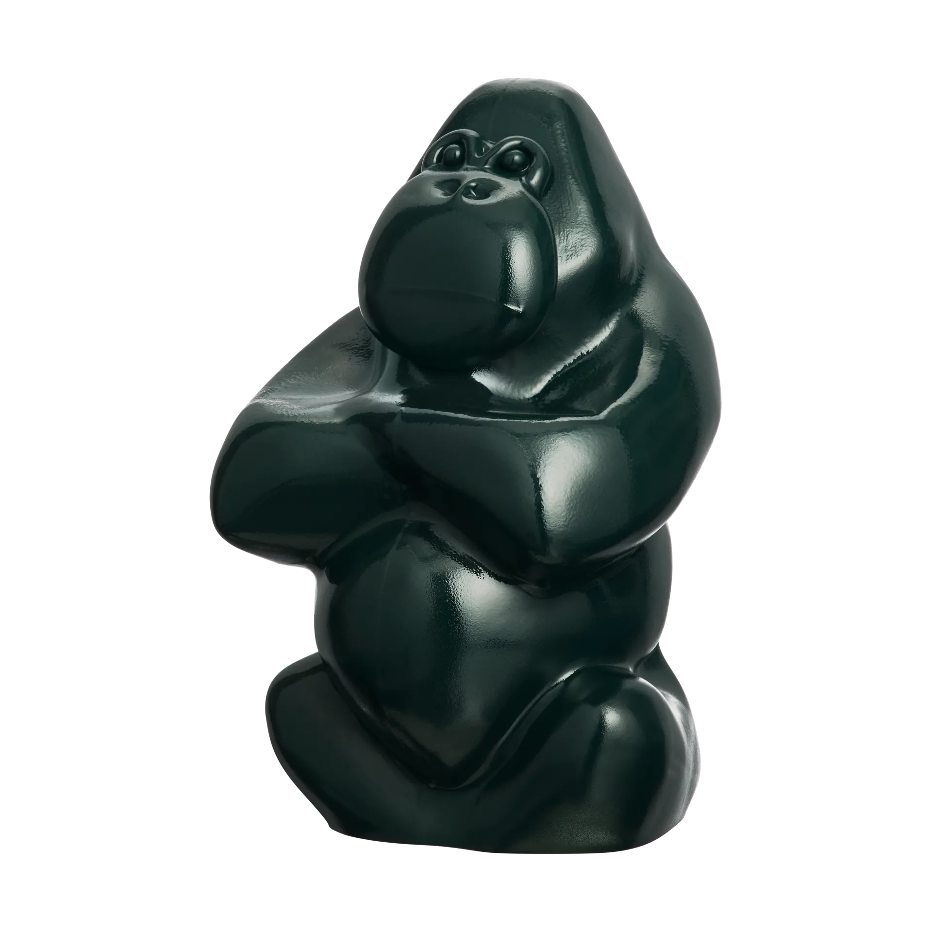 Gabba Gabba Hey skulptur 305 mm, Mørkegrøn Kosta Boda