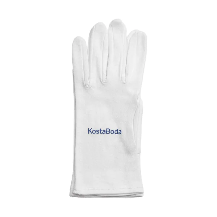 Kosta Boda glass care handske - Hvid, small - Kosta Boda
