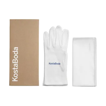 Kosta Boda glass care set box - Hvid, large - Kosta Boda