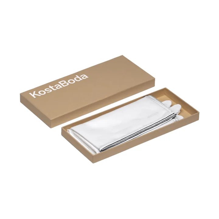 Kosta Boda glass care set box - Hvid, small - Kosta Boda