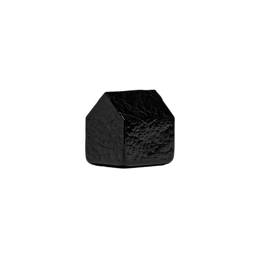 Kosta hus, Sort, 7,5 cm Kosta Boda