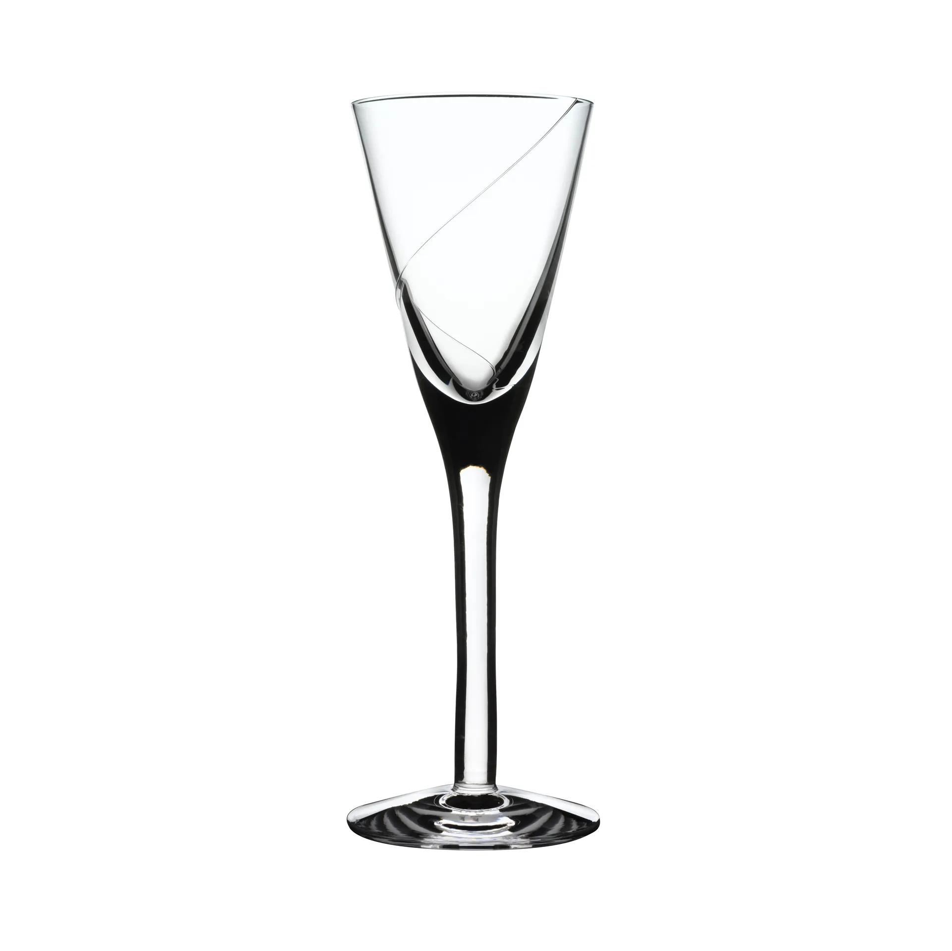 Line snapseglas 7 cl, Klar Kosta Boda