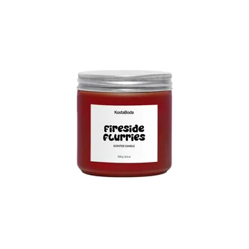 Mind duftlys - Fireside flurries, 330 g - Kosta Boda