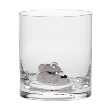 New Friends glas 46 cl - Polar ræv - Kosta Boda