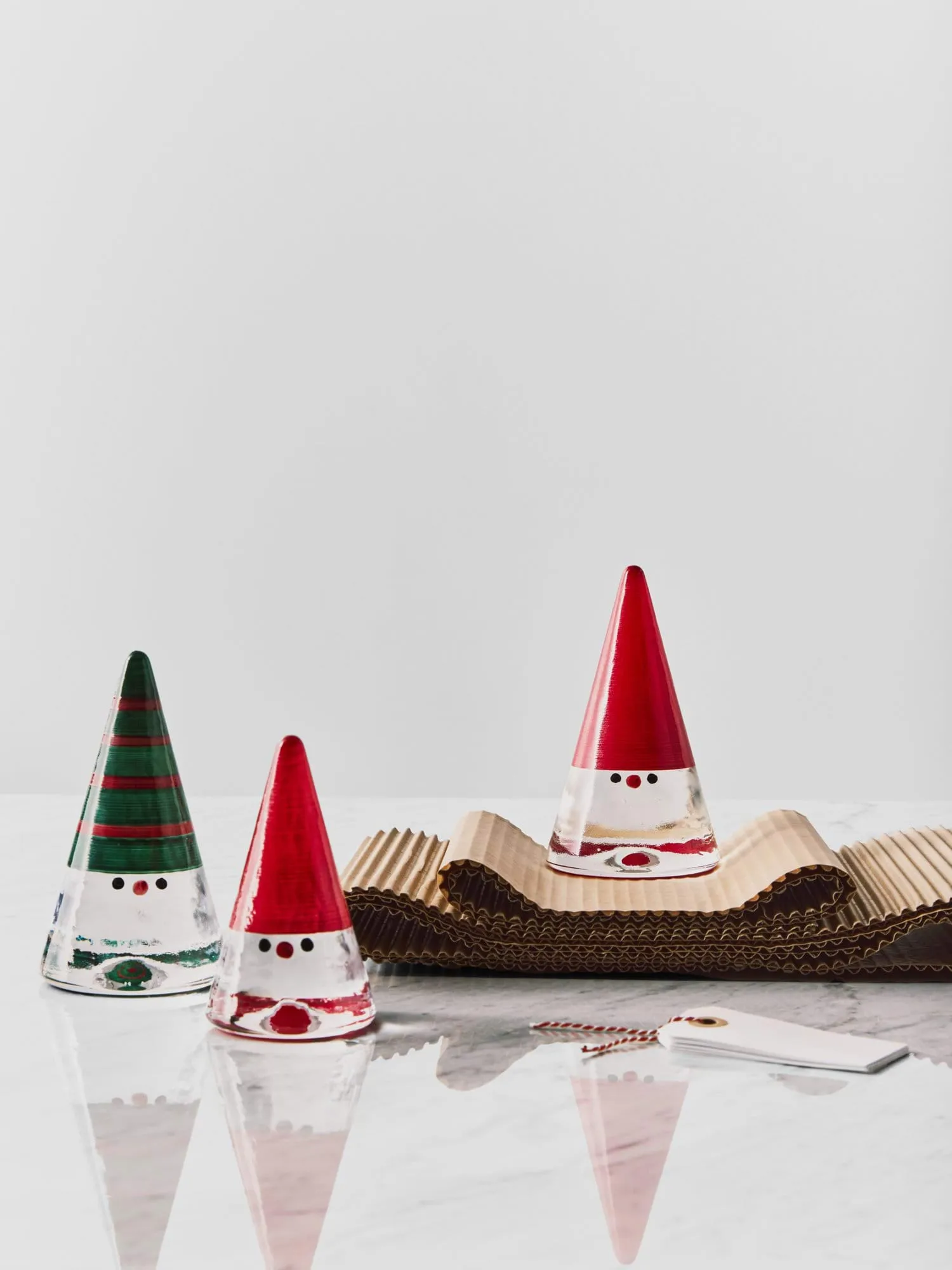 Noel nisse, Grøn, 15 cm Kosta Boda