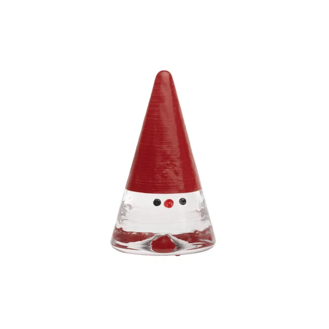 Kosta Boda Noel nisse Rød, 11,5 cm