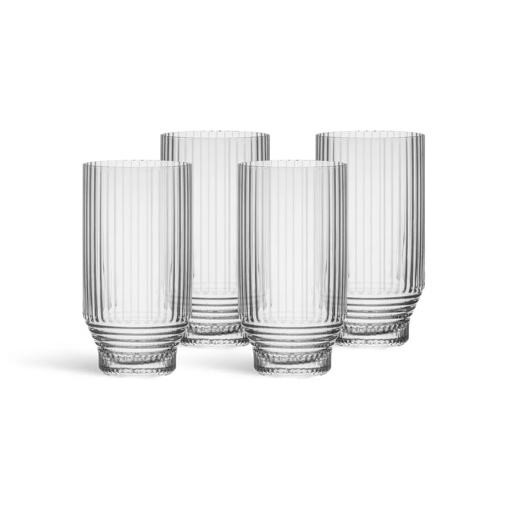 Pavilion highballglas, Klar, 30 cl, 4-pak Kosta Boda