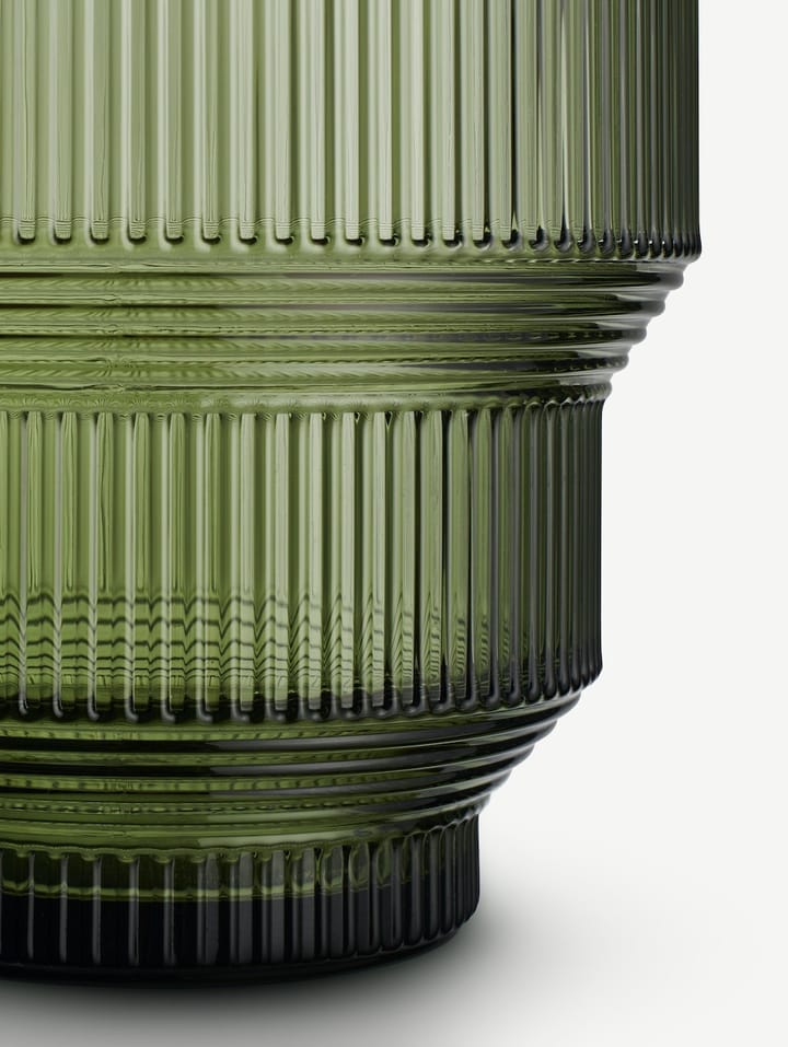 Pavilion vase 259 mm, Grøn Kosta Boda