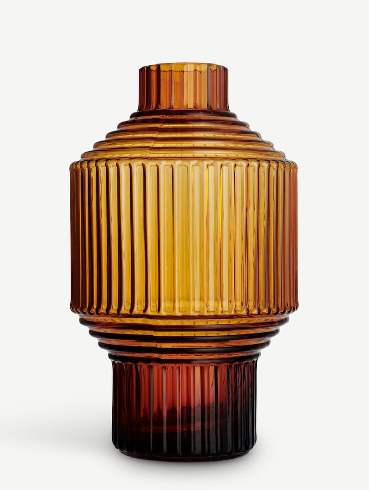 Pavilion vase Ø80x134 mm, Mørk rav Kosta Boda