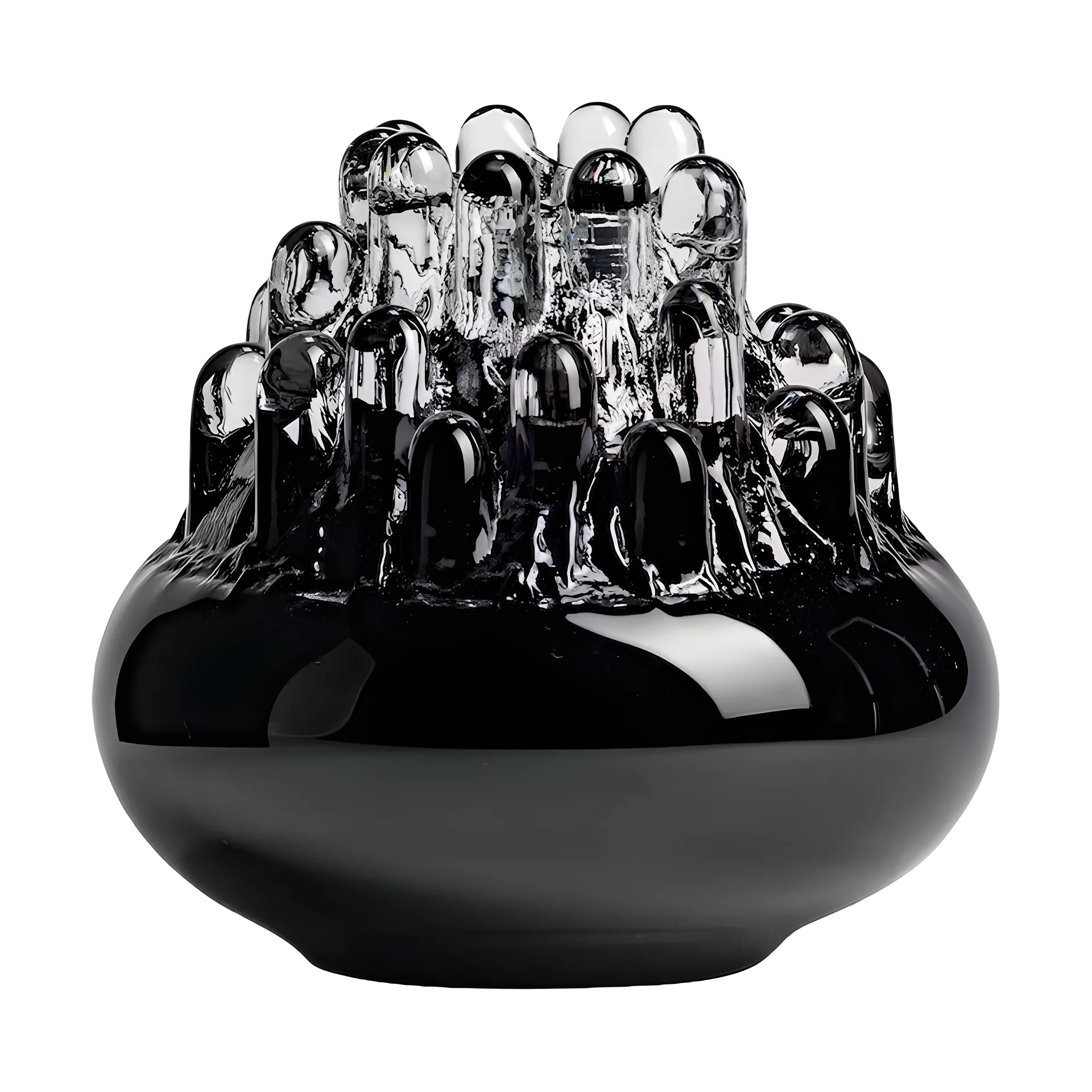 Polar lysholder 200 mm, Sort Kosta Boda