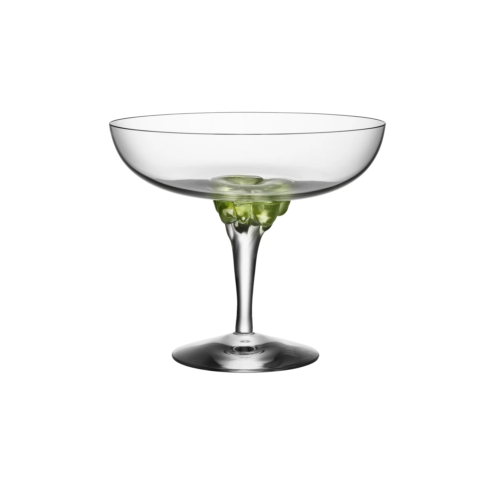 Sugar Dandy coupeglas 32 cl, Grøn Kosta Boda