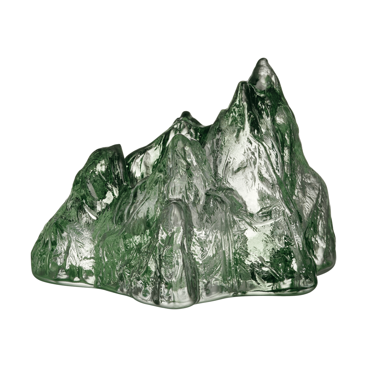 Kosta Boda The Rock fyrfadsstage 91 mm Cirkulært glas