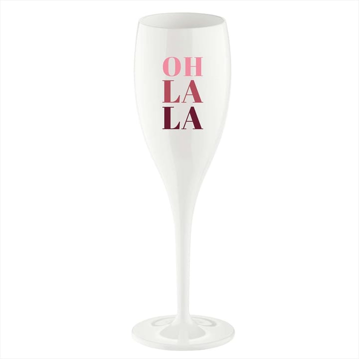 Cheers champagneglas 10 cl 6-pak - Oh la la - Koziol