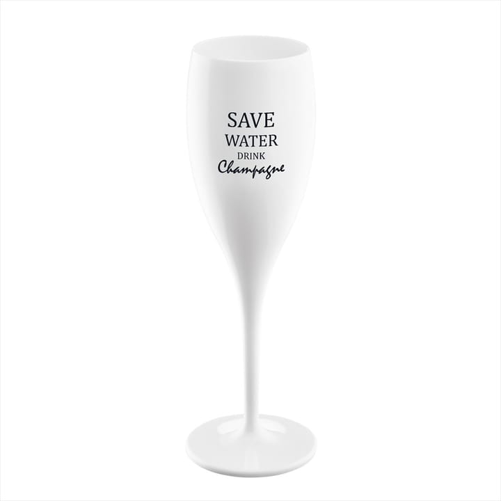 Cheers champagneglas 10 cl 6-pak, Save water drink champagne Koziol