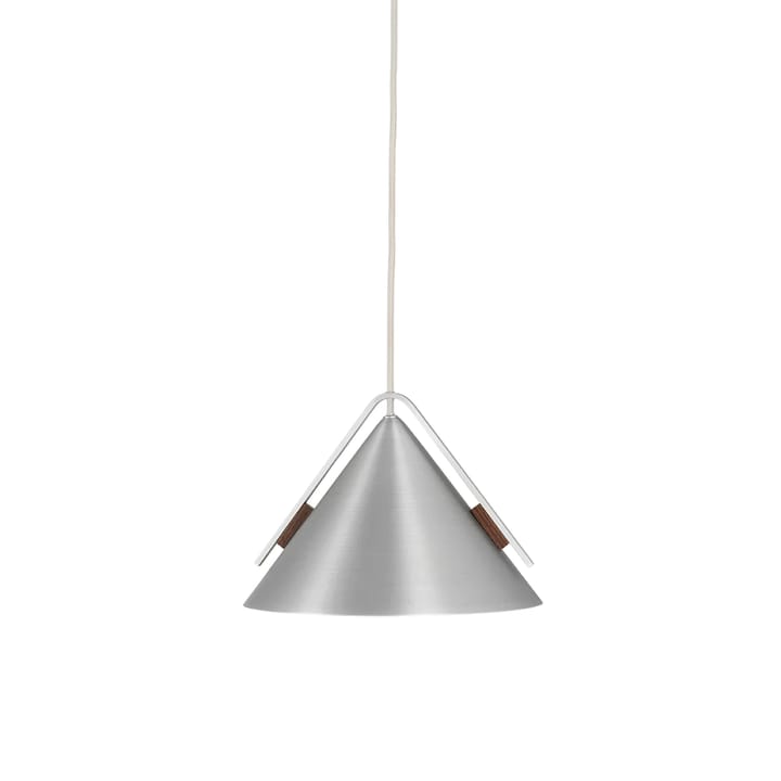 Cone pendel S - Aluminium-valnød - Kristina Dam Studio