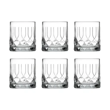 Chicago tumbler whiskyglas 6 pak - 34 cl - La Rochère