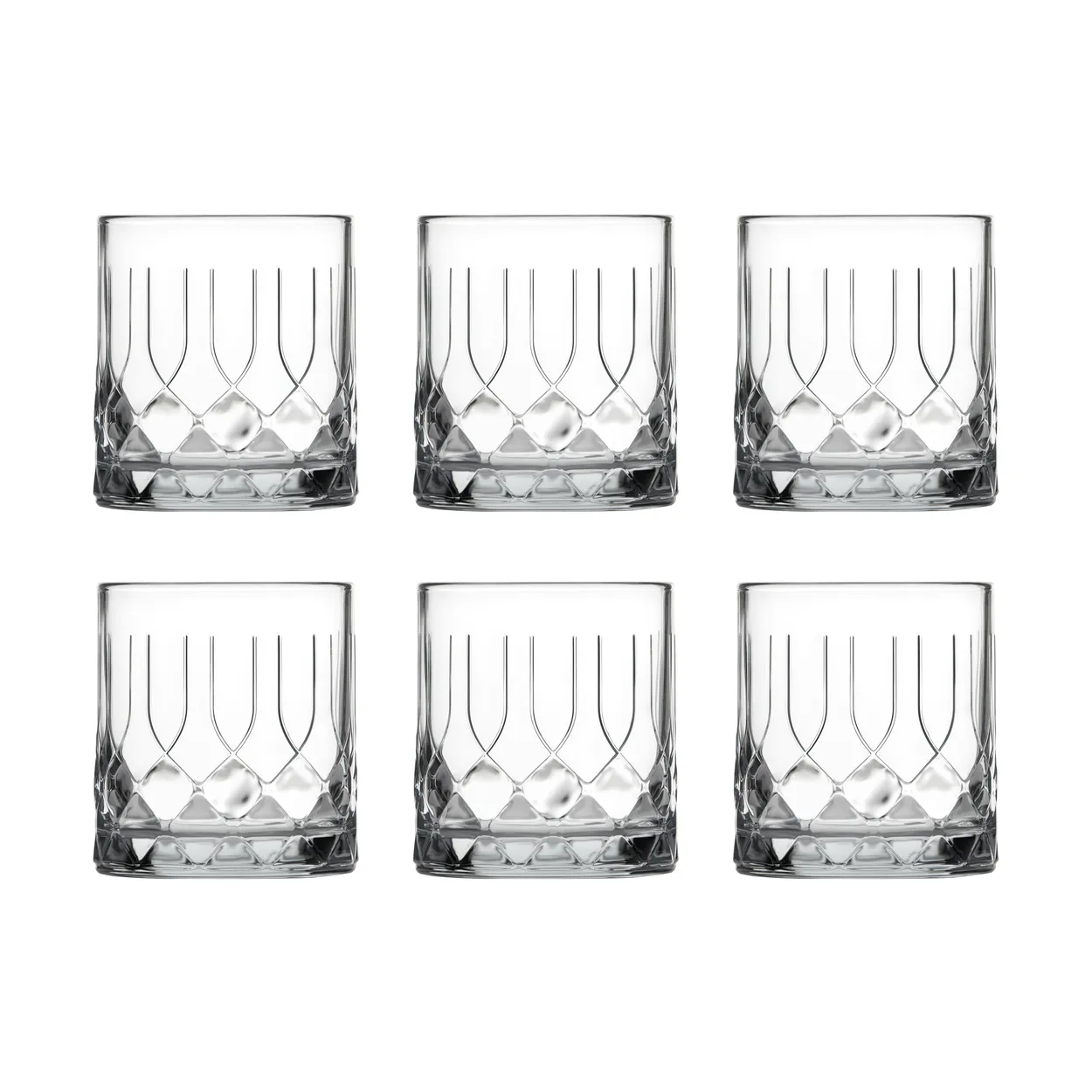 La Rochère Chicago tumbler whiskyglas 6 pak 34 cl