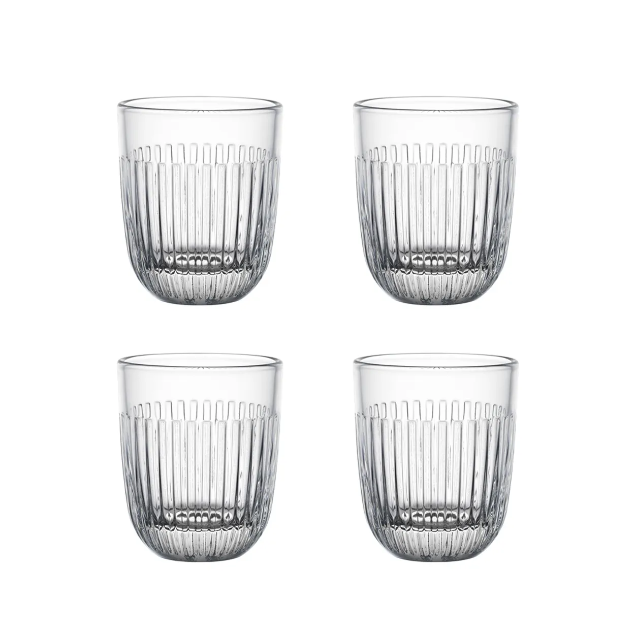 La Rochère Ouessant vandglas 26 cl 4-pak Transparent