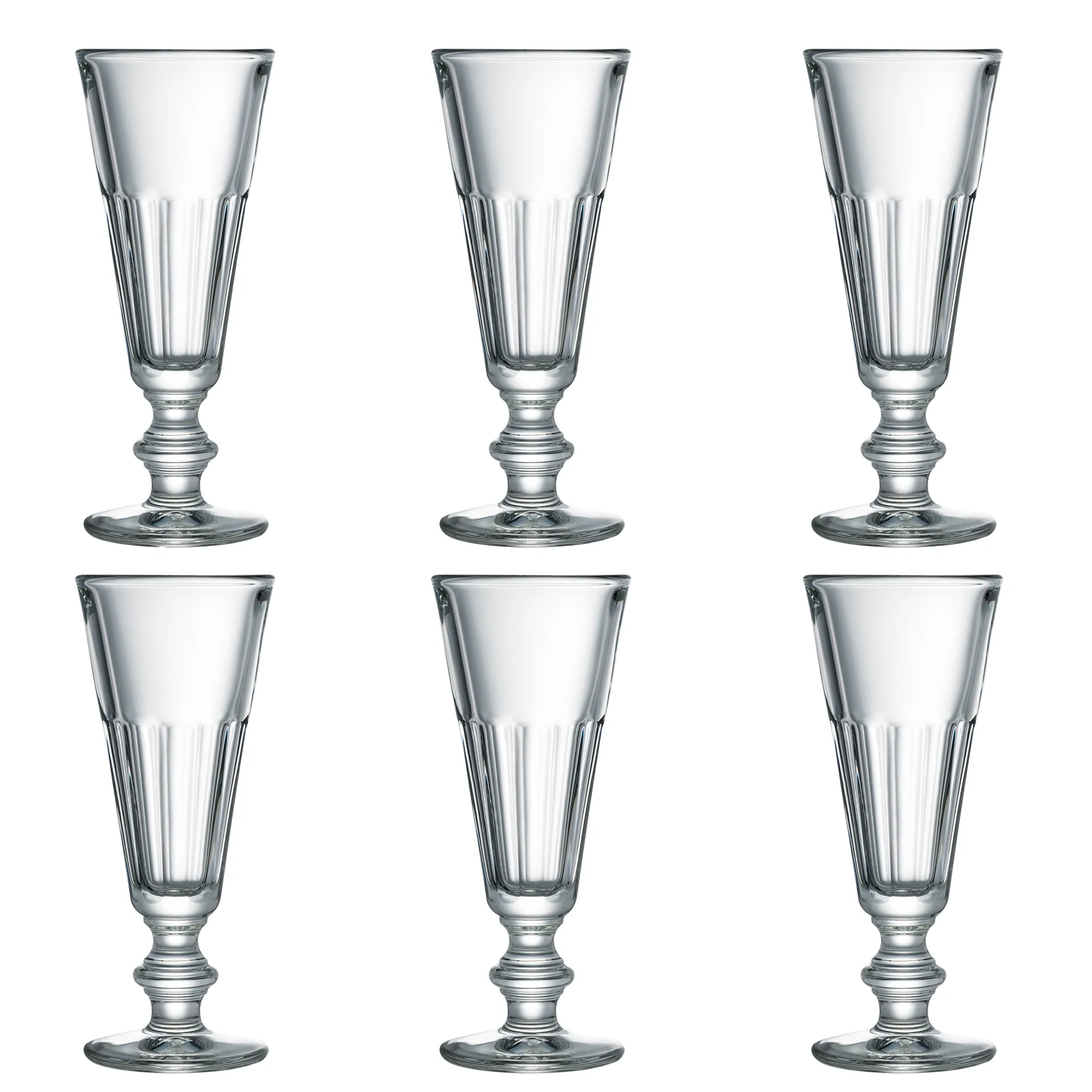 Perigord champagneglas 16 cl 6-pak, Transparent La Rochère