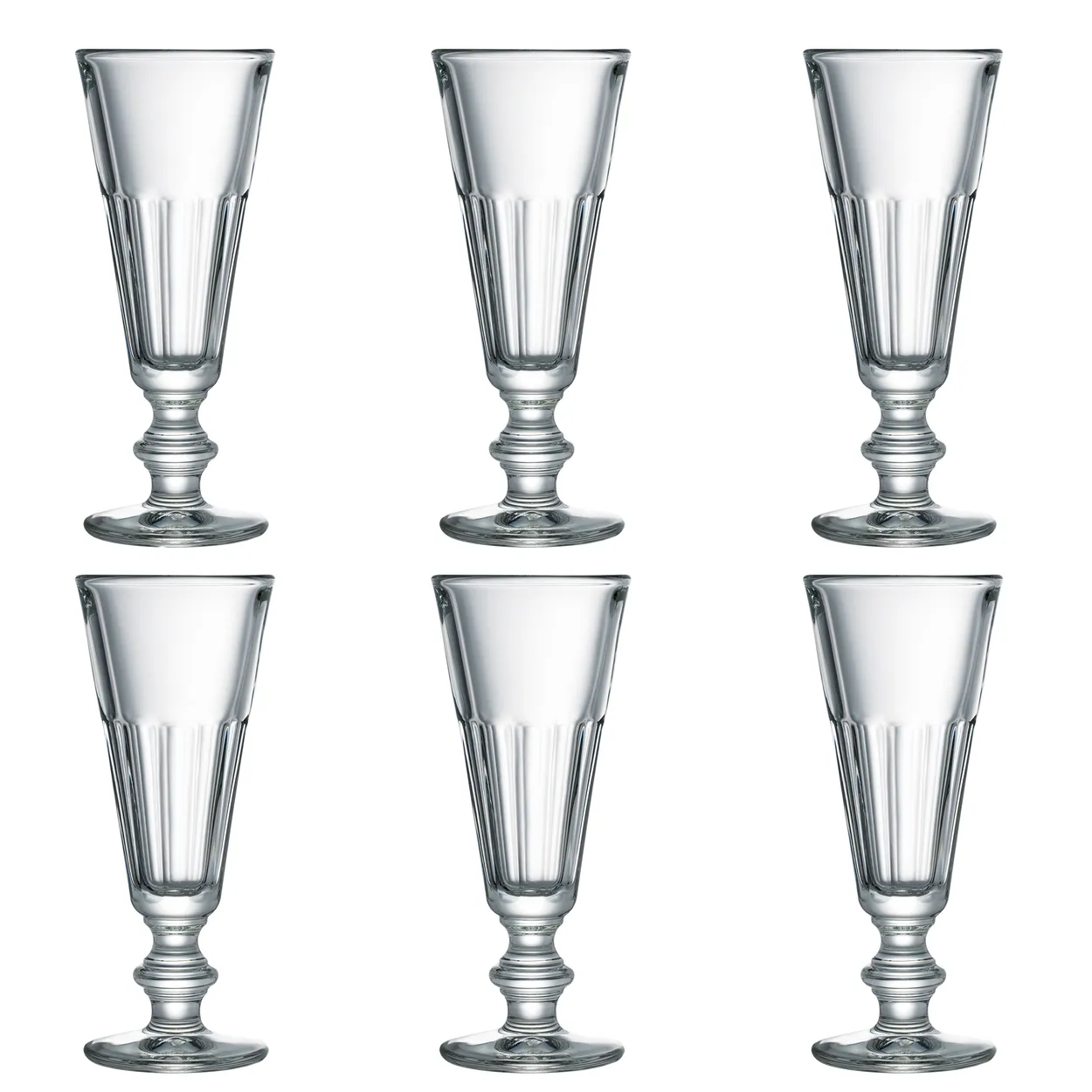 La Rochère Perigord champagneglas 16 cl 6-pak Transparent