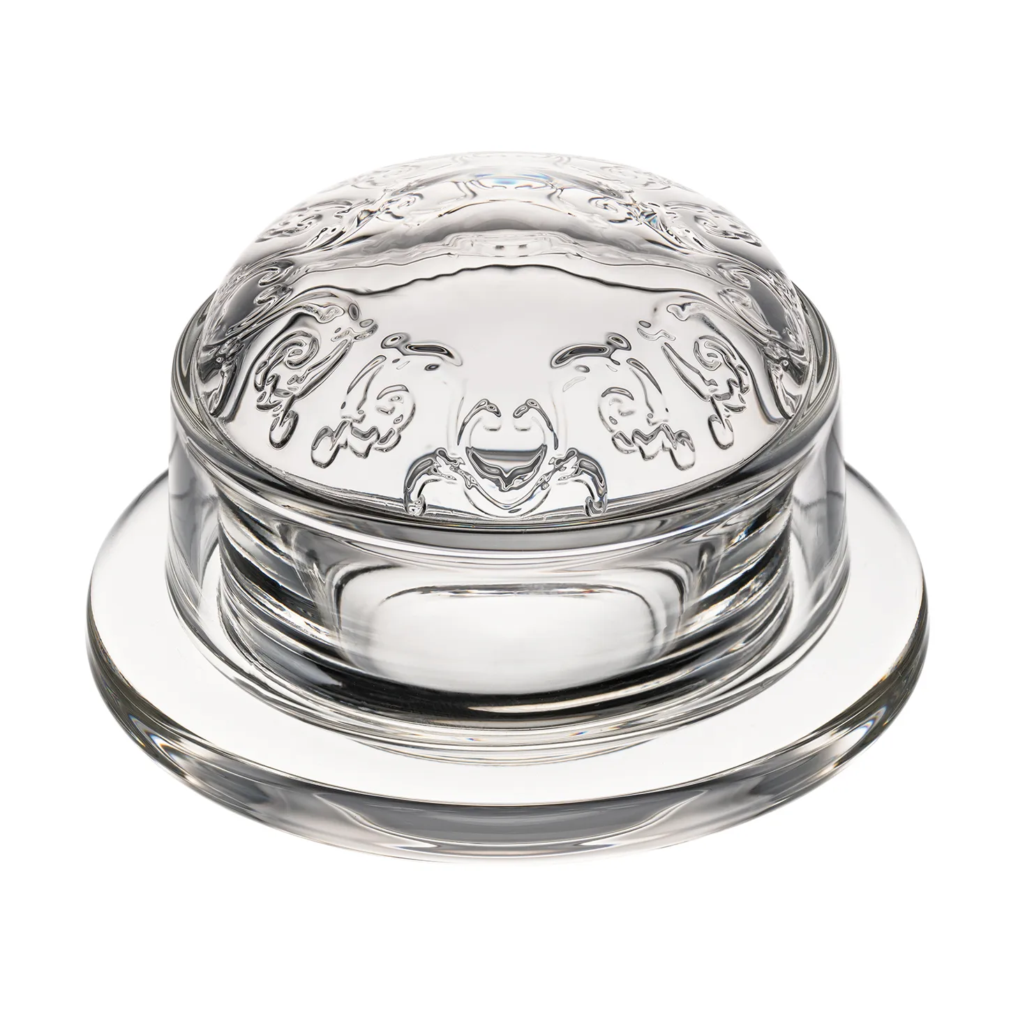 Versailles smørskål Ø10 cm, Transparent La Rochère