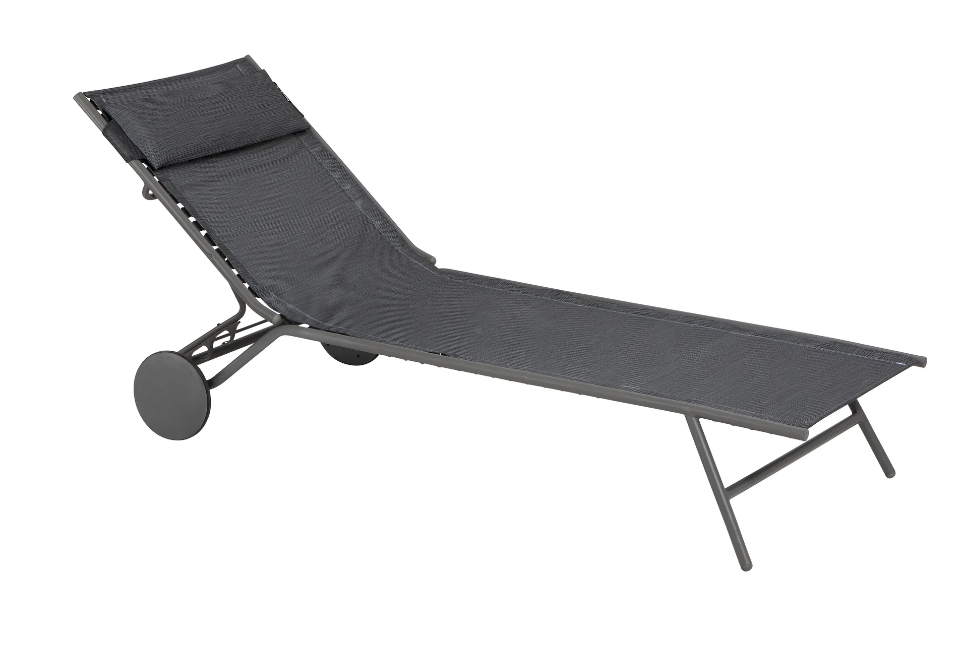 Lafuma Miami II Exterya Plus solseng Obsidian (grå)