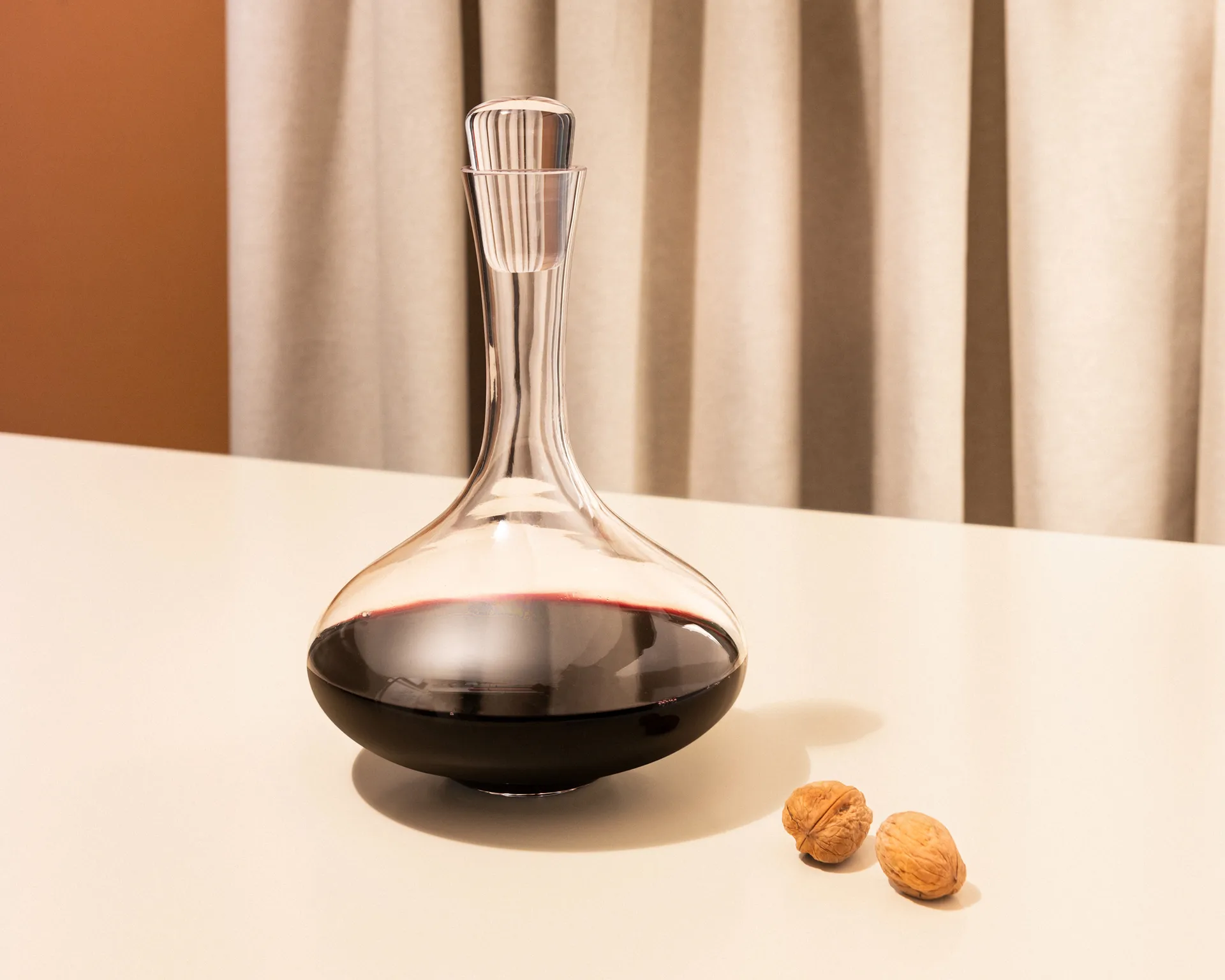 L'Atelier du vin dekanteringskaraffel bonde, Glas L'Atelier du Vin