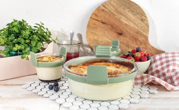 Lékué Air fryer glasbæger mini 4-pak - Transparent - Lékué