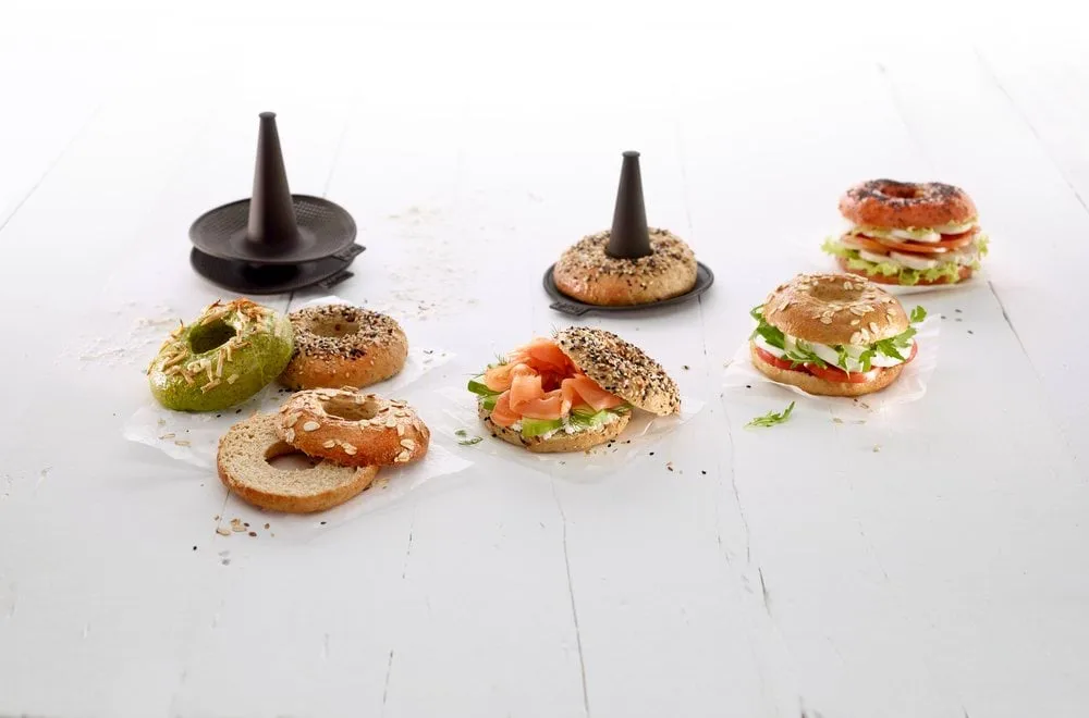 Lékué bagelforme 6-pak, Brun Lékué