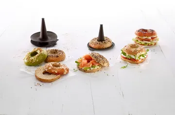 Lékué bagelforme 6-pak - Brun - Lékué