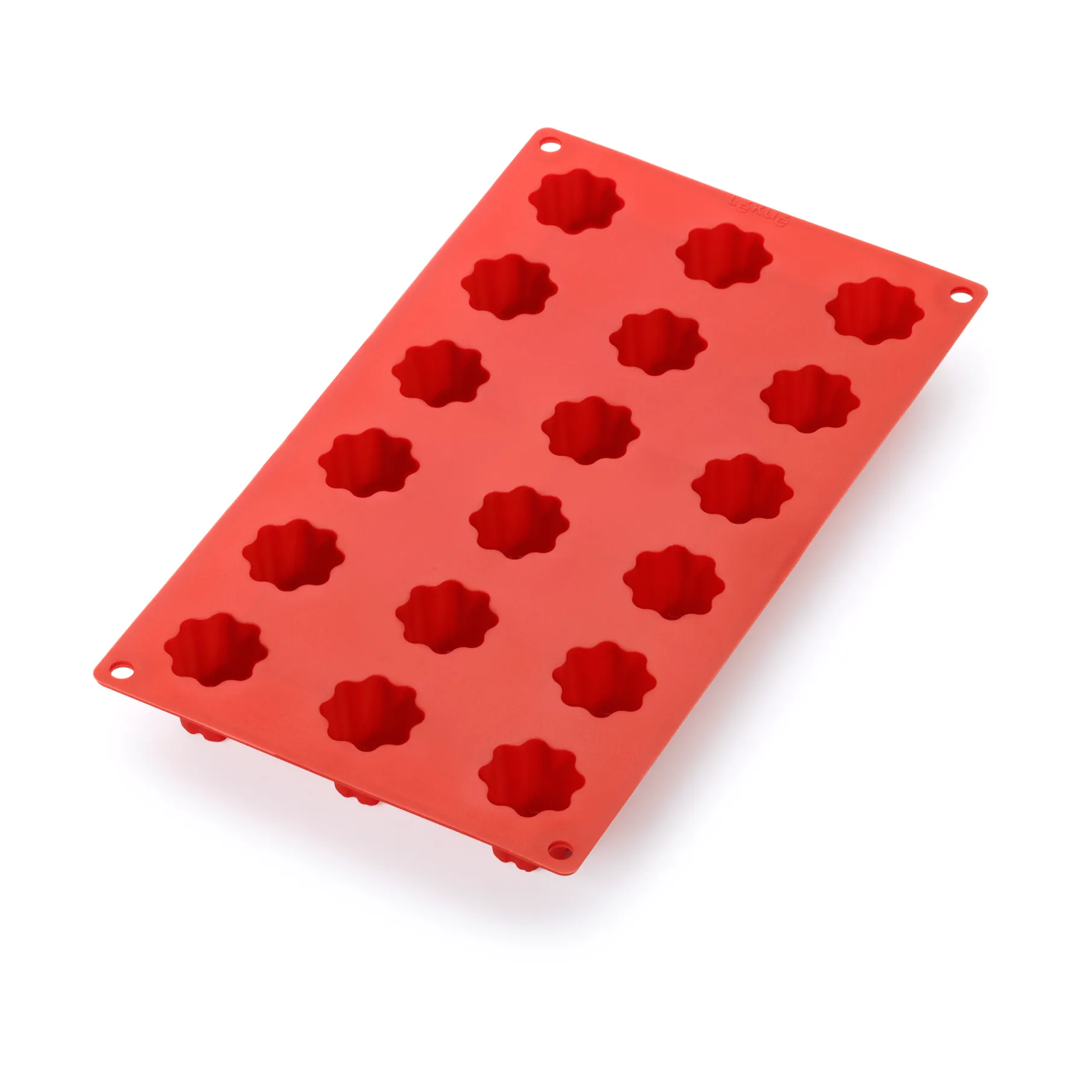 Lékué cannelé bordelais silikoneform mini, Rød Lékué