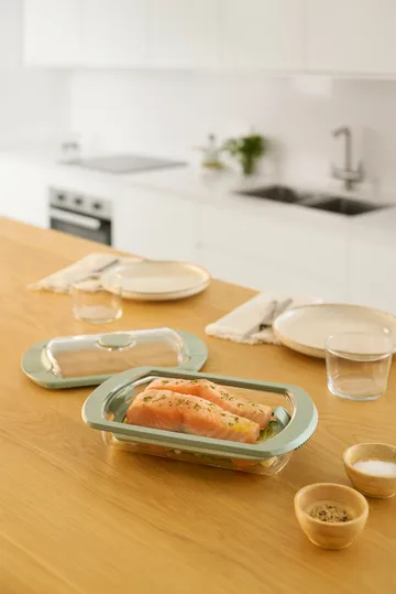 Lékué dampkoger - Transparent, glas, 2-pak - Lékué