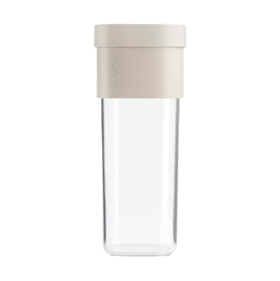 Lékué flip opbevaringsbeholder 5 dele, Beige Lékué