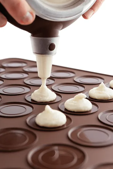 Lékué macarons bagemåtte silikone 40 cm - Brun - Lékué