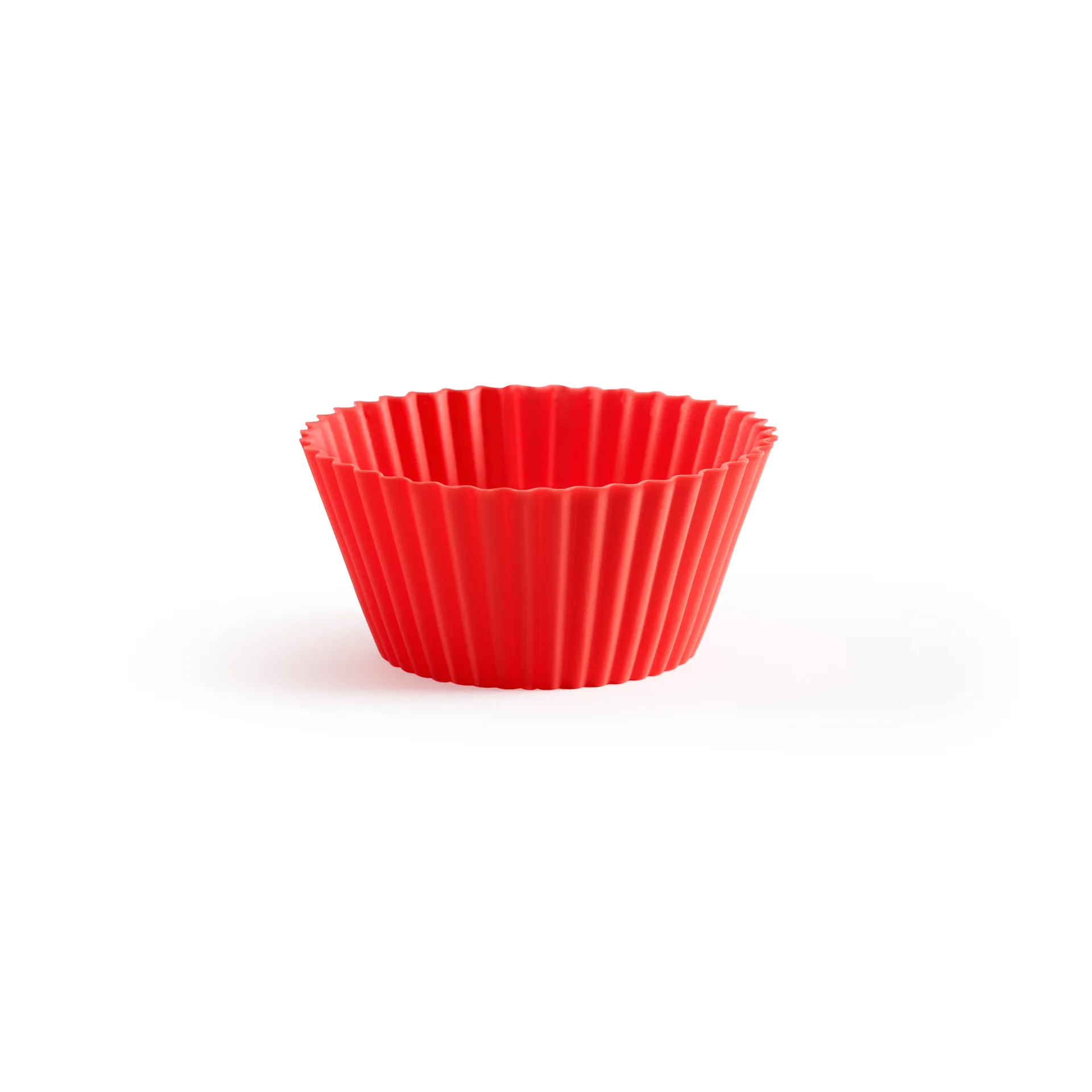 Lékué muffinsforme silikone 6-pak, Rød Lékué