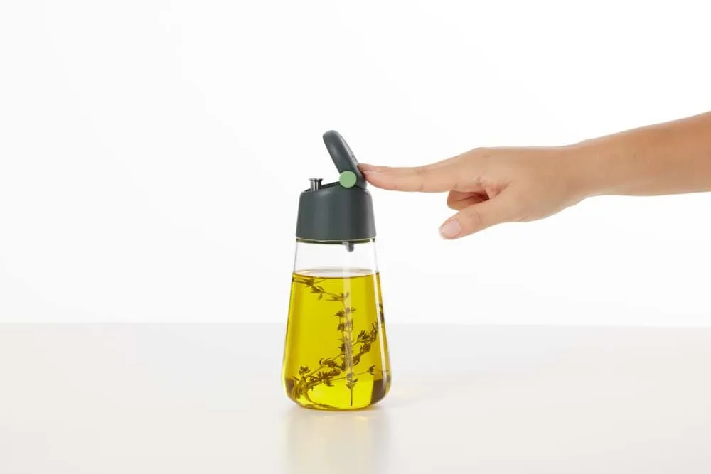Lékué olie/eddike flaske, Grå Lékué