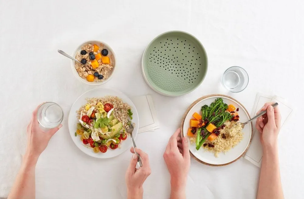 Lékué quinoa og riskoger mikroovn, Grøn Lékué