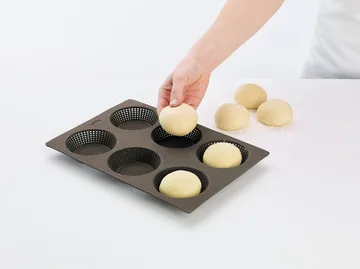 Lékué silikoneform boller - Brun - Lékué