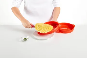 Lékué spansk omeletform mikroovn - Rød - Lékué