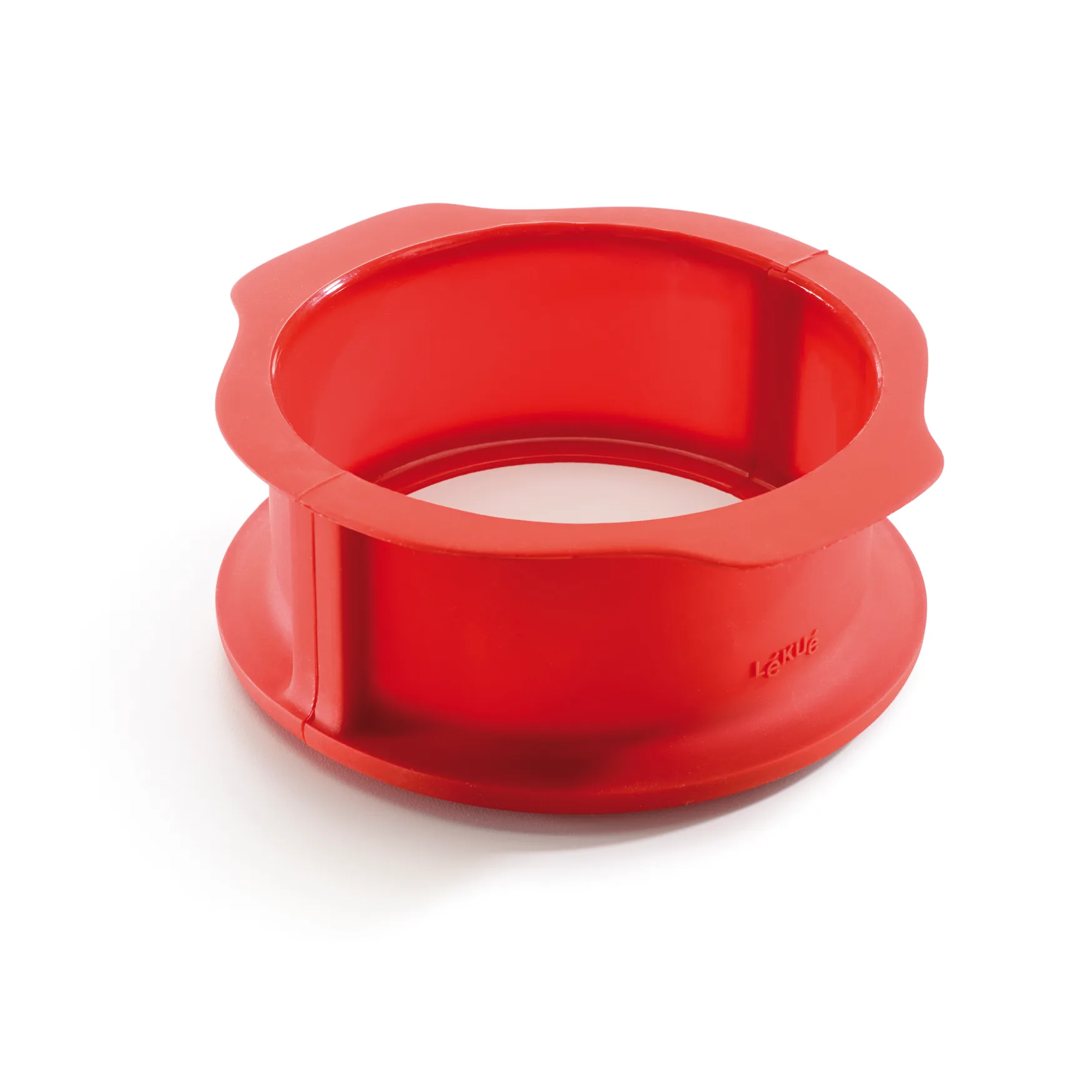 Lékué springform med tallerken rød, 15 cm Lékué