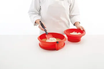 Lékué springform med tallerken rød - 23 cm - Lékué