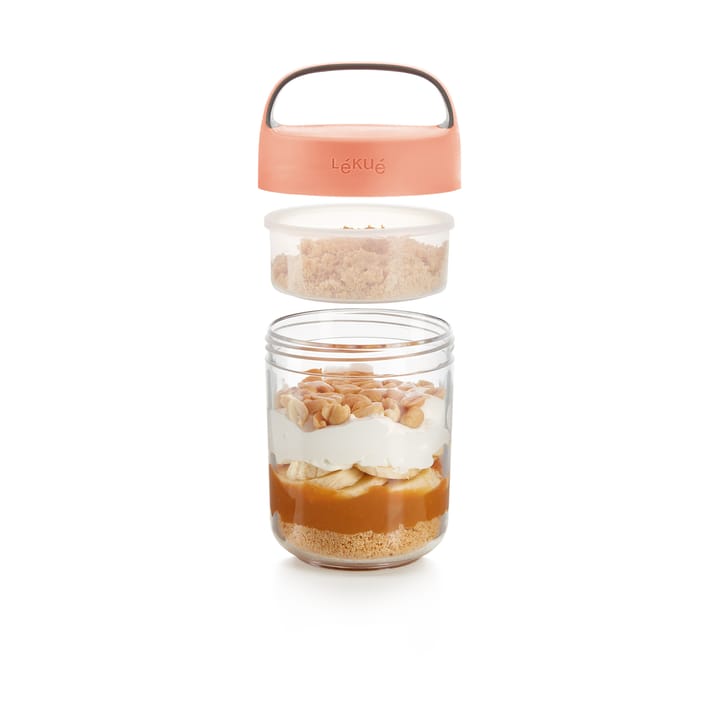 Lékué To Go beholder 0,4 L, Coral Lékué