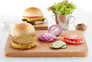 Lékué Veggie burgerpresser 2 dele - Grøn - Lékué