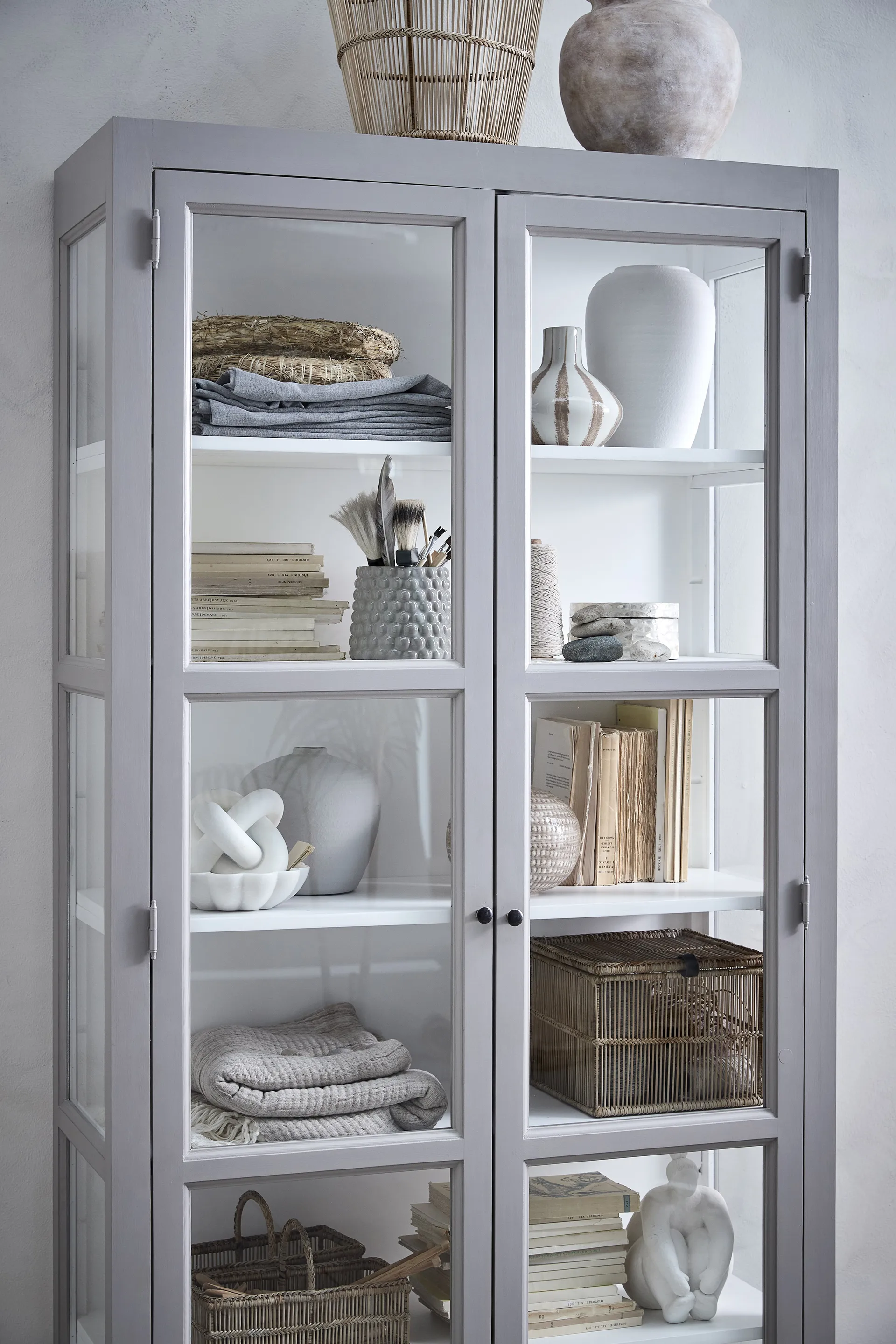 Catia vase 20 cm, Sølvgrå Lene Bjerre