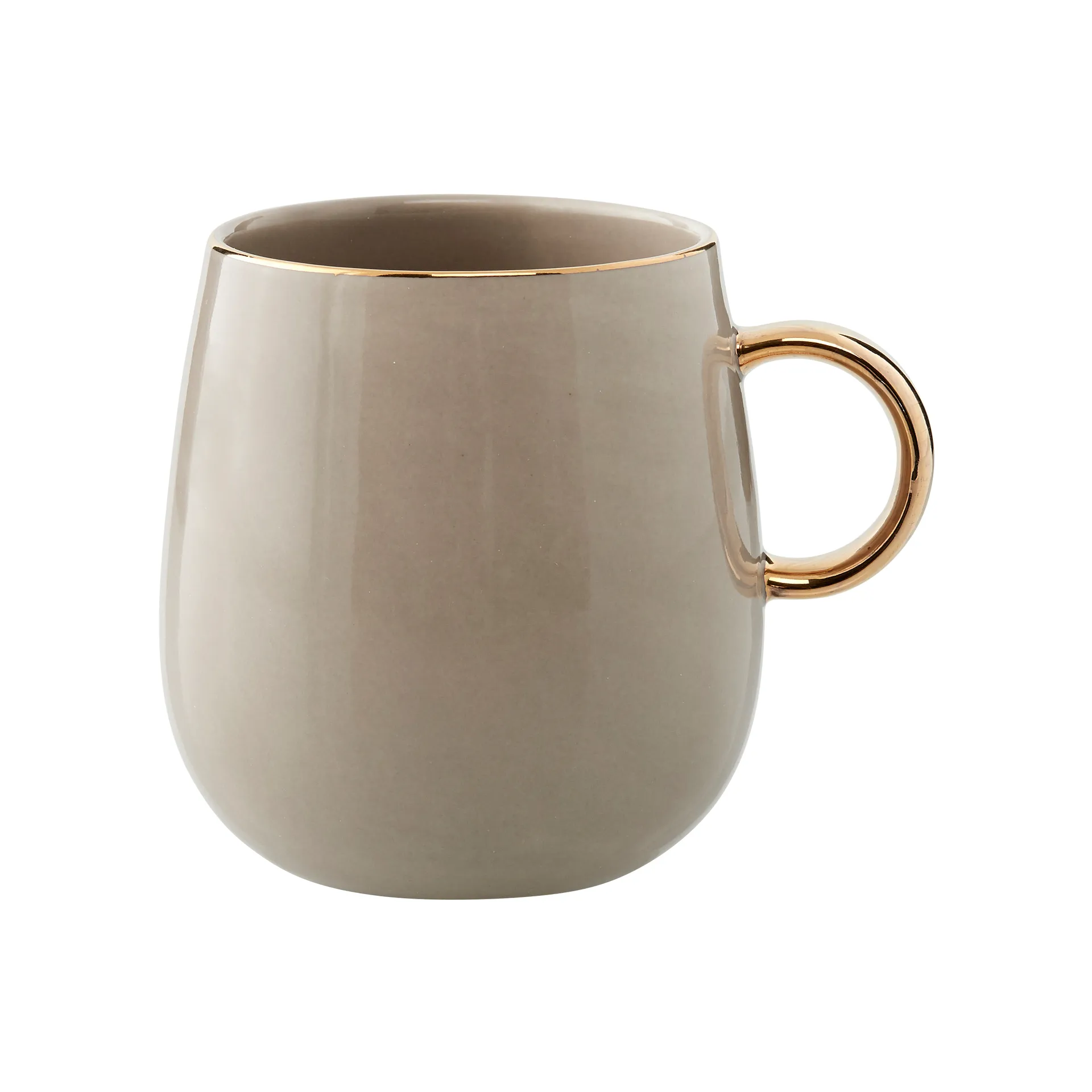 Clara krus med hank 27 cl, Driftwood/Light gold Lene Bjerre