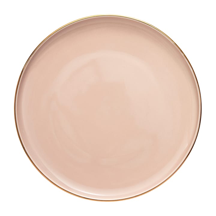 Clara tallerken Ø20 cm - Rose/Light gold - Lene Bjerre