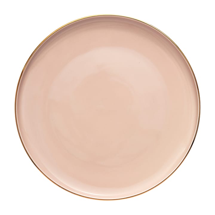 Clara tallerken Ø26 cm, Rose/Light gold Lene Bjerre