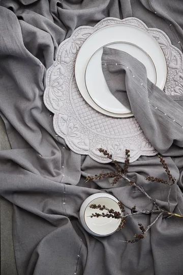 Clara tallerken Ø26 cm - White/Light gold - Lene Bjerre