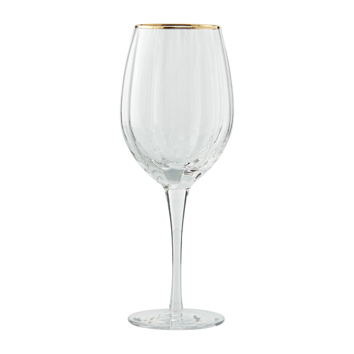 Lene Bjerre Claudine hvidvinsglas 45,5 cl Clear/Light gold
