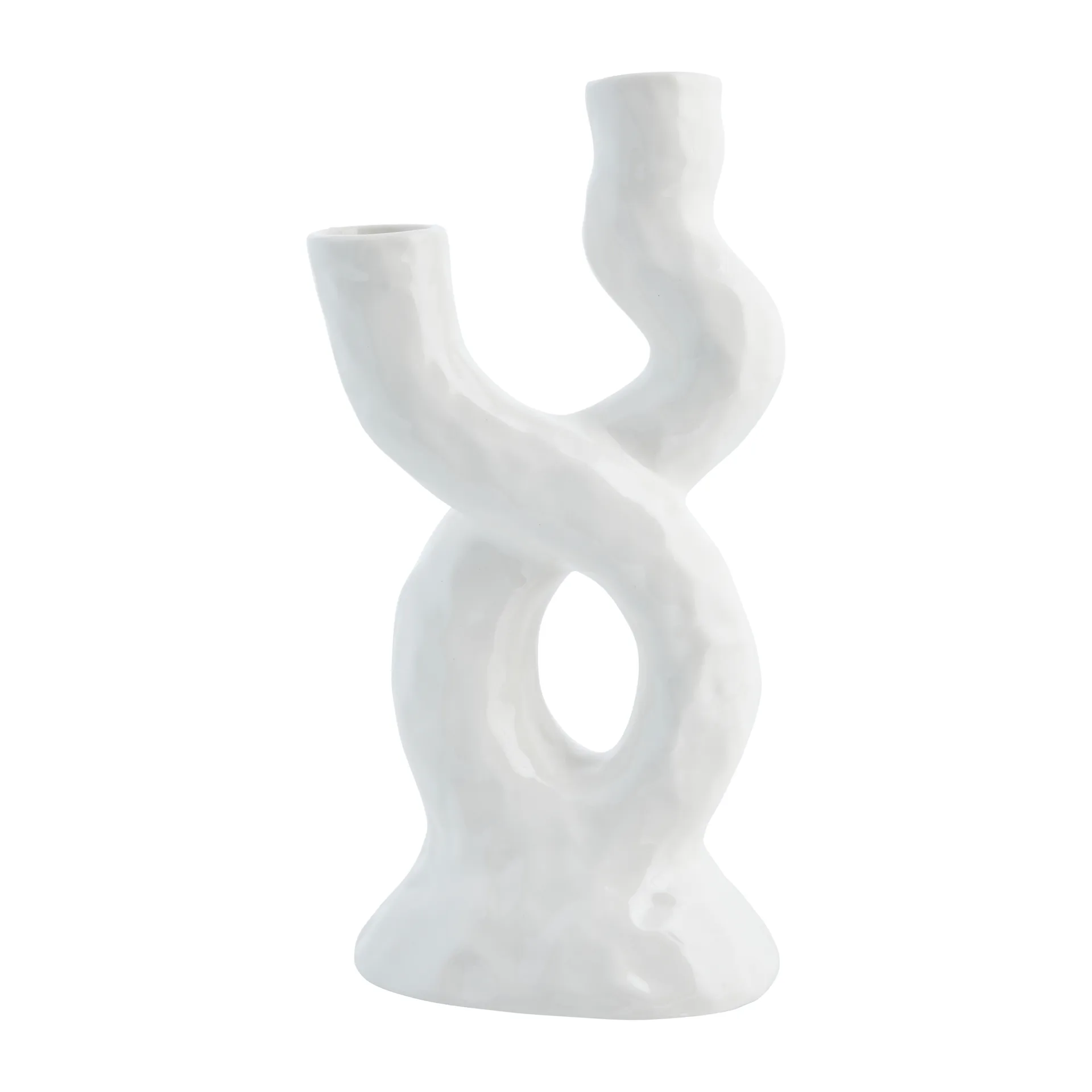 Corille vase 25 cm, White Lene Bjerre